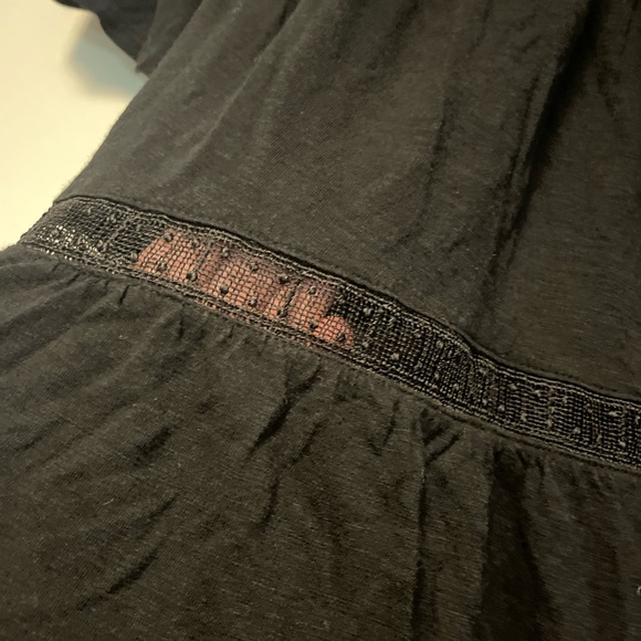 GAP Crop Top Black Size Medium - Picture 2 of 7